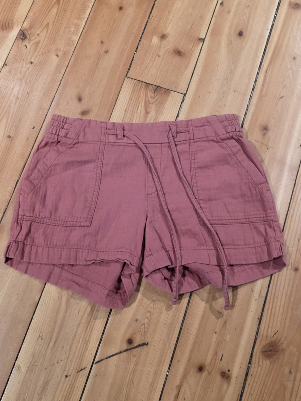 Old Navy Rose Drawstring Utility High-Waist Shorts